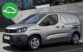 e-PARTNER  2 sæder med armlæn / Airbag til fører og passager